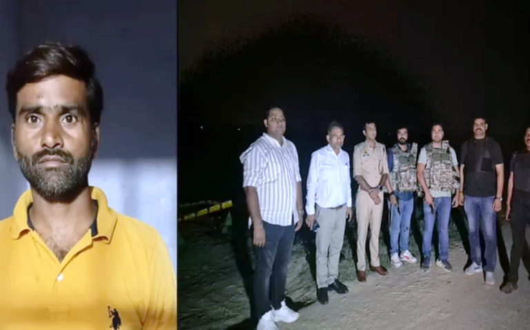 पुलिस की मुठभेड़ में एक लाख का इनामी जितेंद्र उर्फ जीतू ढेर, हाथरस में हुई हत्या के मामले में चल रहा था फरार, ताबड़तोड़ चली गोलियां