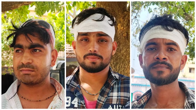 हसायन : बारात के दौरान झगड़े से तनाव, मारपीट में तीन युवक घायल