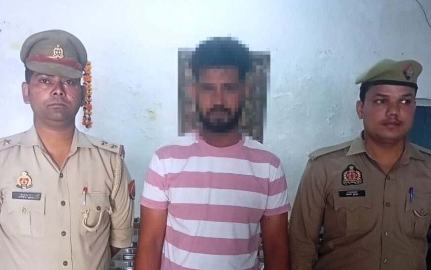 हाथरस में अवैध तमंचे के साथ एक अभियुक्त गिरफ्तार, आर्म्स एक्ट में मुकदमा दर्ज