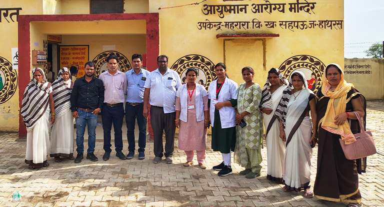 सहपऊ : राष्ट्रीय गुणवत्ता मानक के तहत स्वास्थ्य सेवाओं का ऑनलाइन हुआ निरीक्षण