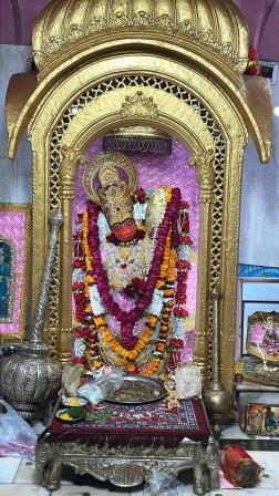 शनिवार (19/07/25) दर्शन श्री हनुमान जी महाराज, नवग्रह मंदिर हाथरस