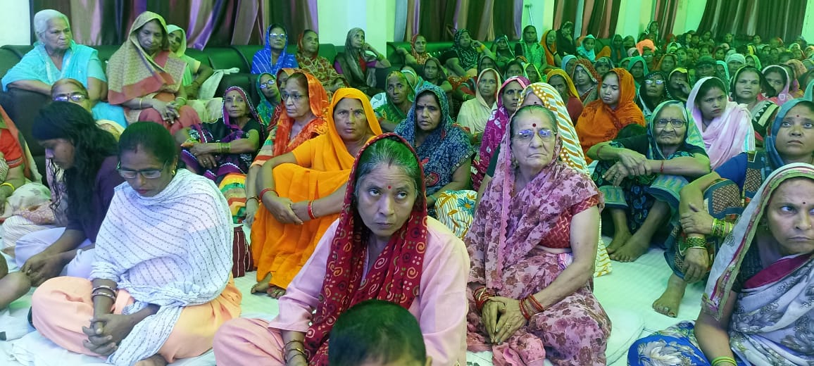 सावन कृपाल रूहानी मिशन की हाथरस शाखा कृपाल आश्रम पर हुआ सत्संग का आयोजन