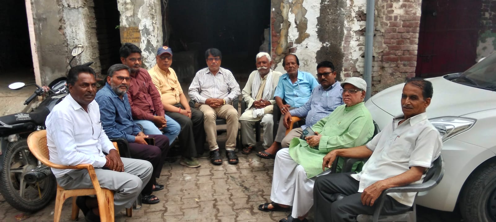 कांग्रेसियों ने बाल गंगाधर तिलक और चंद्रशेखर आज़ाद की जयंती मनाई