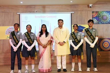 डीपीएस अलीगढ़ में छात्र संघ पदाधिकारियों का शपथ ग्रहण समारोह समपन्न