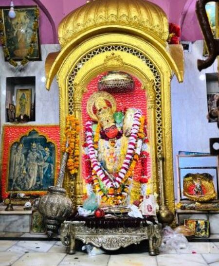 शनिवार (26/07/25) दर्शन श्री हनुमान जी महाराज, नवग्रह मंदिर हाथरस