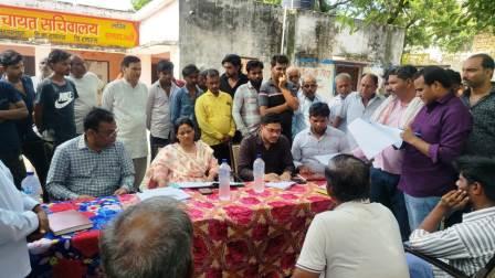 हसायन : विकास कार्यों की जांच के लिए तीन सदस्यीय टीम पहुंची