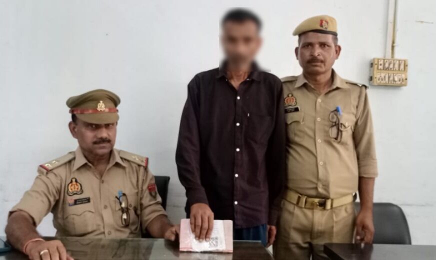 चंदपा पुलिस ने सट्टे की खाई-बाड़ी करते युवक को रंगेहाथ पकड़ा