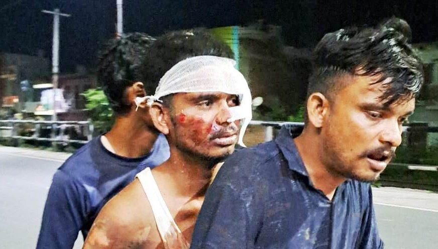 मुरसान : हमलावरों ने बाइक सवार को डंडा मारकर किया घायल