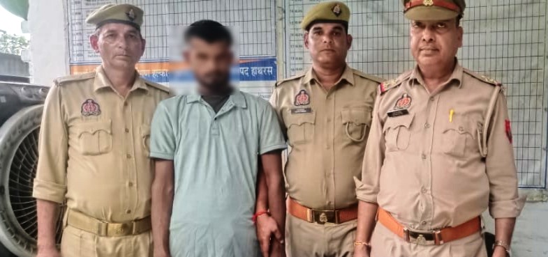 चंदपा पुलिस ने अवैध तमंचा-कारतूस सहित एक अभियुक्त को किया गिरफ्तार
