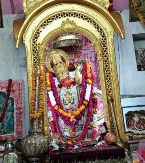 मंगलवार (05/08/25) दर्शन श्री हनुमान जी महाराज, नवग्रह मंदिर हाथरस