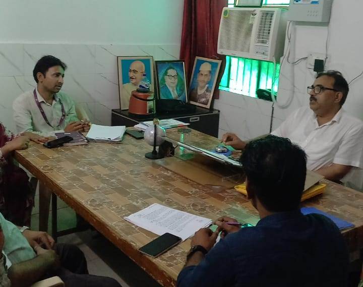 हसायन में ब्लॉक स्तरीय टास्क फोर्स समिति की बैठक, संचारी रोग नियंत्रण अभियान की रूपरेखा बनाई