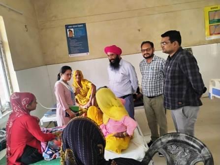 मुख्य चिकित्सा अधिकारी ने किया हसायन सामुदायिक स्वास्थ्य केंद्र का औचक निरीक्षण, टीबी जांच और डिलीवरी सेवाओं पर फोकस