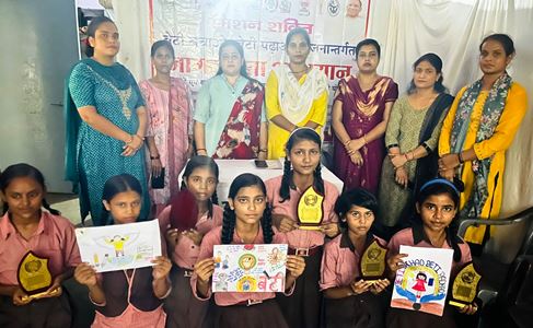 हब ऑफ एंपावरमेंट ऑफ वूमेन टीम द्वारा लैंगिक संवेदनशीलता विषय पर प्रतियोगिता का आयोजन किया