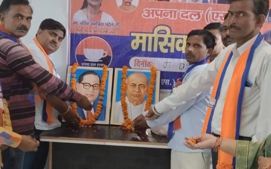 अपना दल एस की बैठक में संगठन को मजबूत करने पर जोर