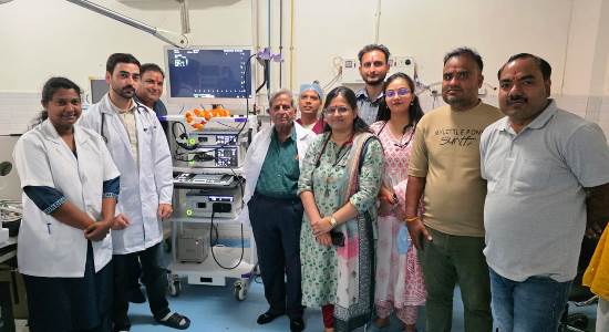 के.डी. हॉस्पिटल को मिली एंडोब्रोन्कियल अल्ट्रासाउंड मशीन की सौगात, ब्रज क्षेत्र की पहली आधुनिकतम मशीन का मरीजों को मिलेगा लाभ, अब फेफड़े और सांस सम्बन्धी बीमारियों की पहचान होगी आसान