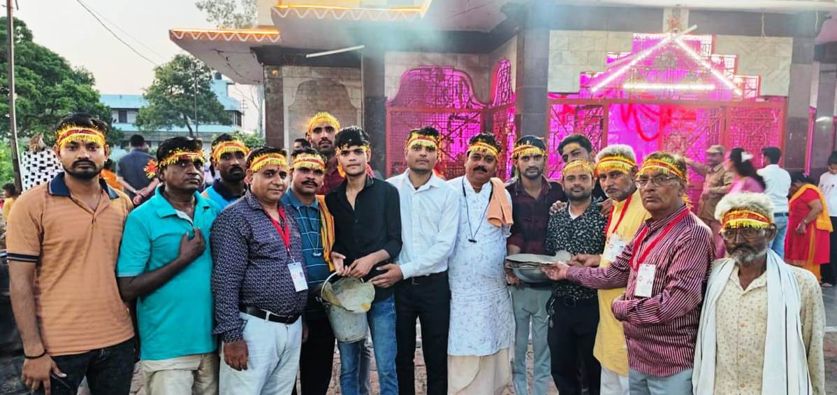 महानवमी पर जन सहयोग कल्याण समिति ने किया भंडारे का आयोजन