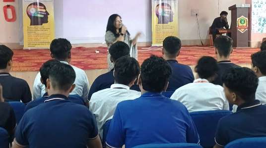 एबीजी गुरुकुलम में बोर्ड परीक्षार्थियों के लिए स्ट्रेस मैनेजमेंट सेमिनार आयोजित