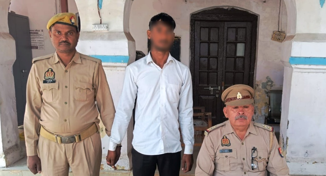 हसायन में अवैध तमंचे के साथ एक आरोपी गिरफ्तार