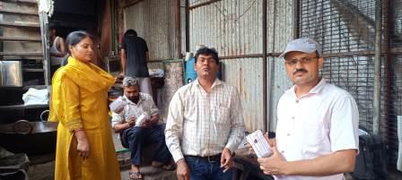 दीपावली से पूर्व मिलावटी खाद्य पदार्थों पर खाद्य विभाग की बड़ी कार्रवाई, 3 नमूने लिए गए, ख़राब मिठाई नष्ट की