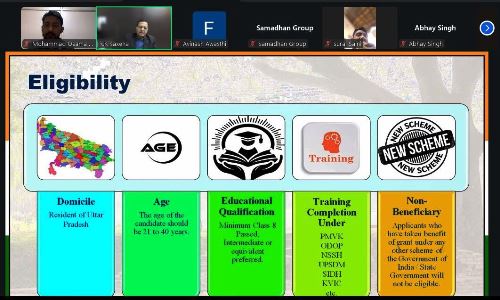 मंगलायतन विश्वविद्यालय में ग्रामीण व्यवसाय शुरू करने के लिए विद्यार्थियों को किया प्रोत्साहित