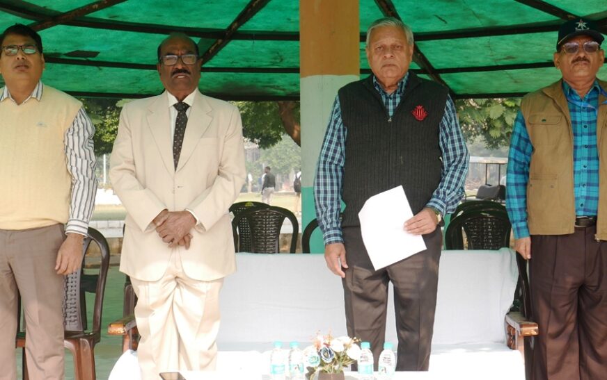 मंगलायतन विश्वविद्यालय में राष्ट्रीय गीत के 150 वर्ष पूरे होने पर वंदे मातरम् का हुआ समूह गायन