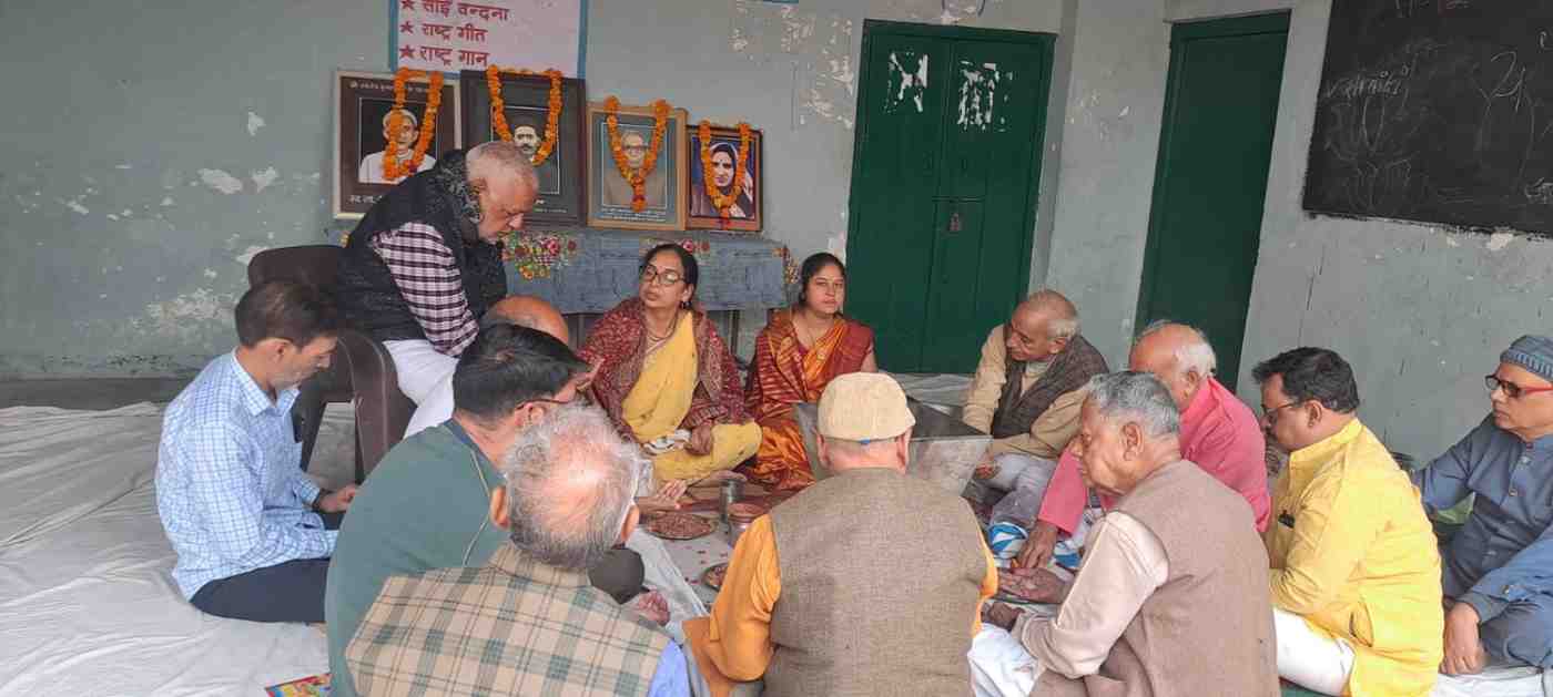 डीआरबी कॉलेज के 73वें स्थापना दिवस पर संस्थापक स्व. मक्खन लाल गुप्त का भावपूर्ण स्मरण