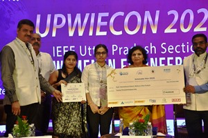 आरआईएस की छात्रा आद्रिका ने फहराया अपनी मेधा का परचम, विजेता ट्रॉफी के साथ जीता 20 हजार रुपये का पुरस्कार, “यूपीडब्ल्यूकॉन 2025” में पार्किंसन्स के मरीजों के लिए बनाई डिवाइस