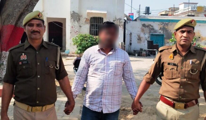 विहिप के जिला मंत्री को धमकी देने के मामले में पुलिस ने आरोपी दबोचा