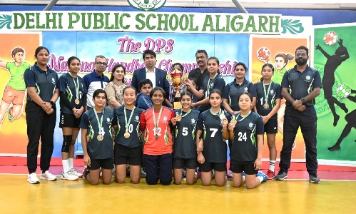 नेशनल हैण्डबॉल चैम्पियनशिप पर डीपीएस हाथरस का कब्जा, अलीगढ़ में आयोजित दो दिवसीय नेशनल हैण्डबॉल चैम्पियनशिप का हुआ समापन, देशभर से डीपीएस की 25 टीमों ने लिया हिस्सा