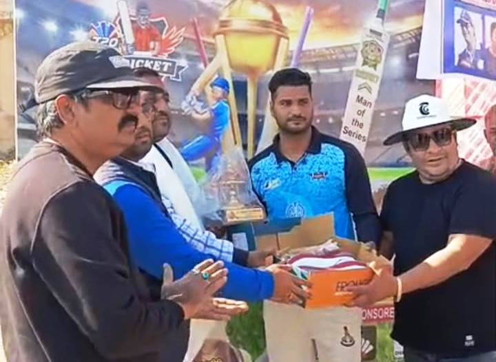 एक तरफा मुकाबले में एसपी अकादमी ने हाथरस अकादमी को 8 विकेट से हराया, अंकुर चौधरी बने मैच के हीरो