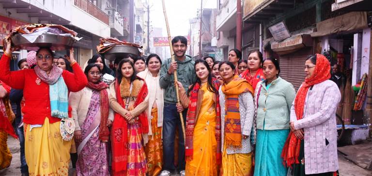 श्री चामुंडा महारानी का द्वितीय वार्षिकोत्सव धूमधाम से मनाया, फूल बंगल, छप्पन भोग, प्रसादी वितरण और जागरण का हुआ भव्य आयोजन