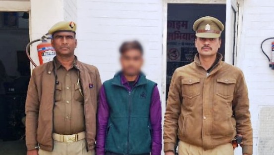 घर से पीतल के बर्तन चोरी करने वाला शातिर अपराधी गिरफ्तार, चोरी का माल बरामद