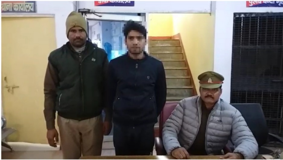 थाना हाथरस गेट पुलिस ने सट्टे की खाई-बाड़ी करते एक अभियुक्त को किया गिरफ्तार