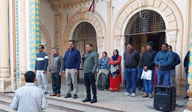 निर्वाचक नामावली पुनरीक्षण को लेकर बागला कॉलेज में जागरूकता कार्यक्रम आयोजित