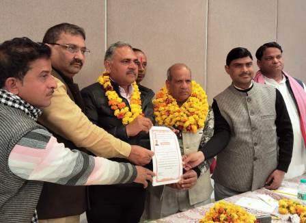 सिकंदराराऊ : अखिल भारतवर्षीय यादव महासभा के प्रदेश उपाध्यक्ष बनने पर हुआ स्वागत