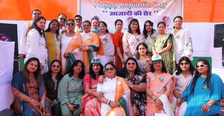 जेसीआई हाथरस ग्रेटर ने हर्षोल्लास से मनाया गणतंत्र दिवस