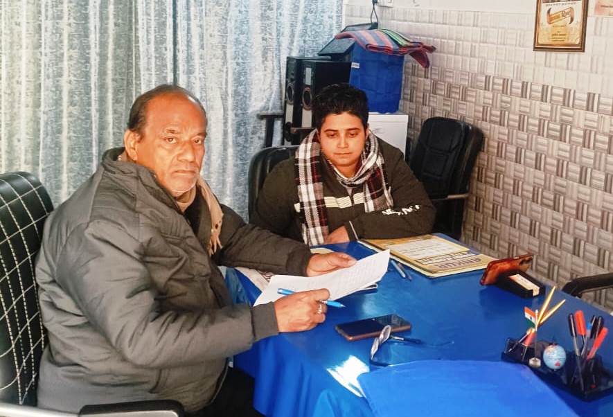 सुलह अधिकारी ने मीतई स्थित आवासीय वृद्ध आश्रम का किया औचक निरीक्षण