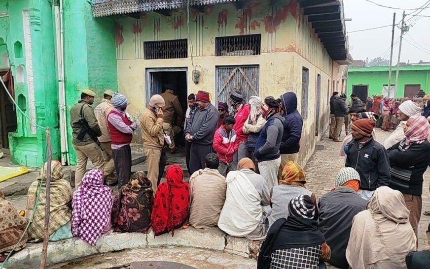 हसायन : बुजुर्ग महिला की संदिग्ध परिस्थितियों में हुई मौत, बरामदे में मिला महिला का शव, लूटपाट की आशंका