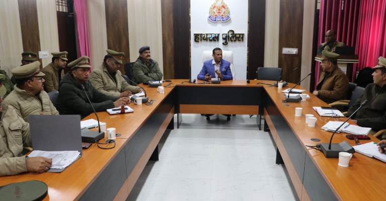 हाथरस पुलिस ने ई-सम्मन एप्प पर प्रशिक्षण कार्यशाला आयोजित की