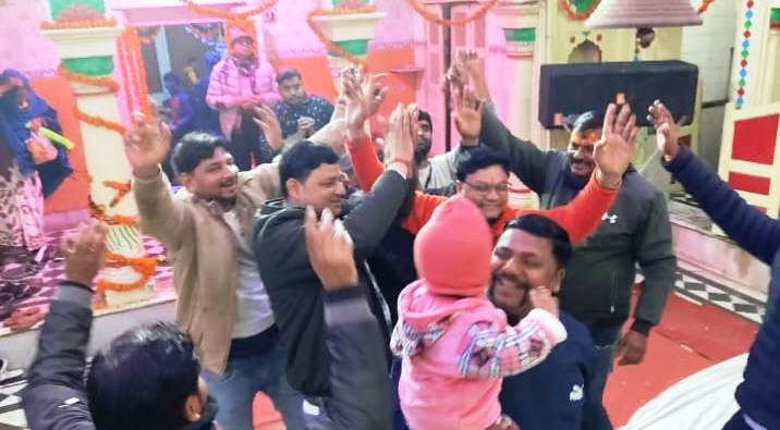 श्री गोविन्द भगवान मंदिर की 142वीं वर्षगांठ हर्षोल्लास व भक्ति भाव के साथ मनाई गई