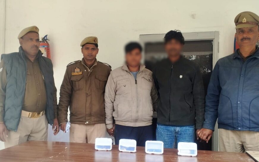 सादाबाद : पुलिस ने 24 घंटे में किया चोरी की घटना का खुलासा, दिनदहाड़े मकान से आभूषण और नगदी हुई थी चोरी