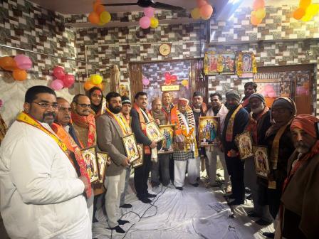 त्रिभैरवनाथ सिद्धपीठ मंदिर में धार्मिक कवि सम्मेलन का भव्य आयोजन