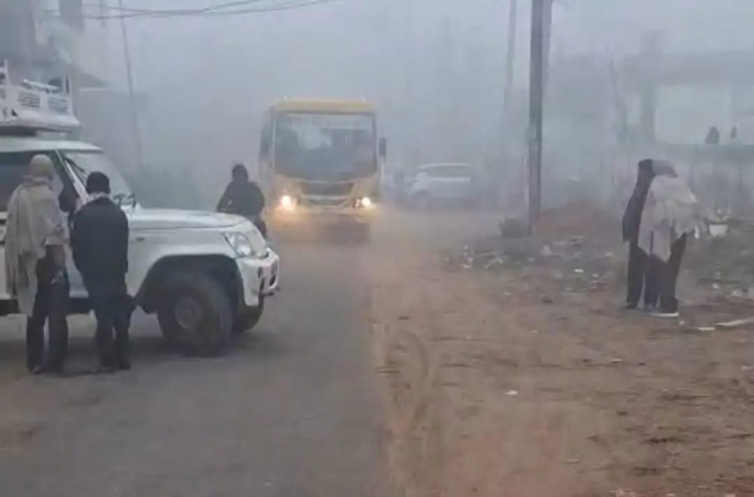 सादाबाद : कोहरे और ठंड से किसान भयभीत, किसानों को सता रही फसलों की चिंता, बाजारों में दिख रहा मौसम का असर