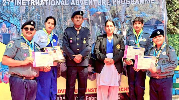 अंतर्राष्ट्रीय स्काउटिंग में भुवनेश प्रताप सिंह और सेजल गौतम ने किया भारत का प्रतिनिधित्व