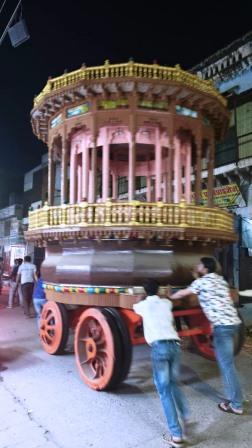 रंगभरनी एकादशी पर सजेंगे श्री गोविंद भगवान, 114 वर्षों से जारी है गोविंद भगवान की रथयात्रा, तीन मंजिला रथ और डोला मंदिर पर पहुंचे, तैयारियां तेज