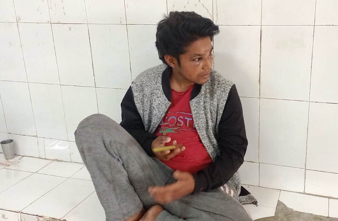 हसायन : गाली-गलौज का विरोध करने पर युवक पर जानलेवा हमला, पुलिस को दी तहरीर