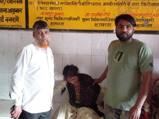 हसायन : दो विवाहिताओं से मारपीट का आरोप, उपचार के लिए अस्पताल भेजा