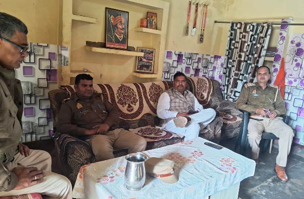 समान अधिकार यात्रा से पहले राष्ट्रवादी प्रताप सेना के प्रदेश अध्यक्ष को पुलिस ने किया हाउस अरेस्ट