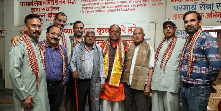 परमार्थ सेवा समिति की बैठक में नए वाटर कूलर लगाने का निर्णय