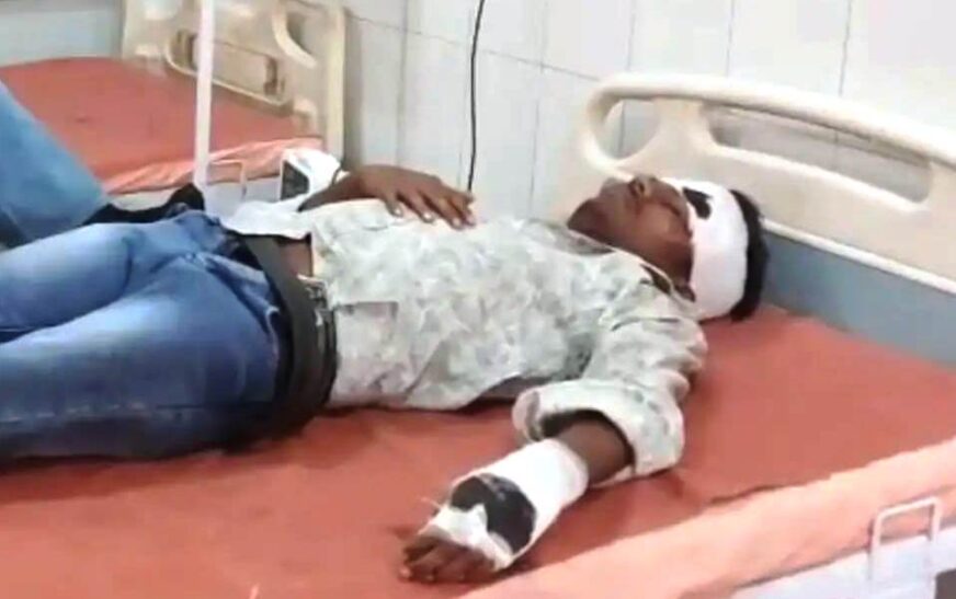 सादाबाद : बाइक फिसलने से दो युवक घायल, काम खत्म कर अपने गांव लौट रहे थे बाइक सवार युवक